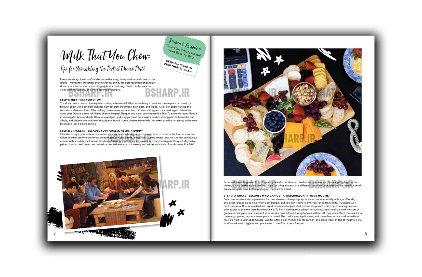Book - Friends The Official Cookbook - Sample 02