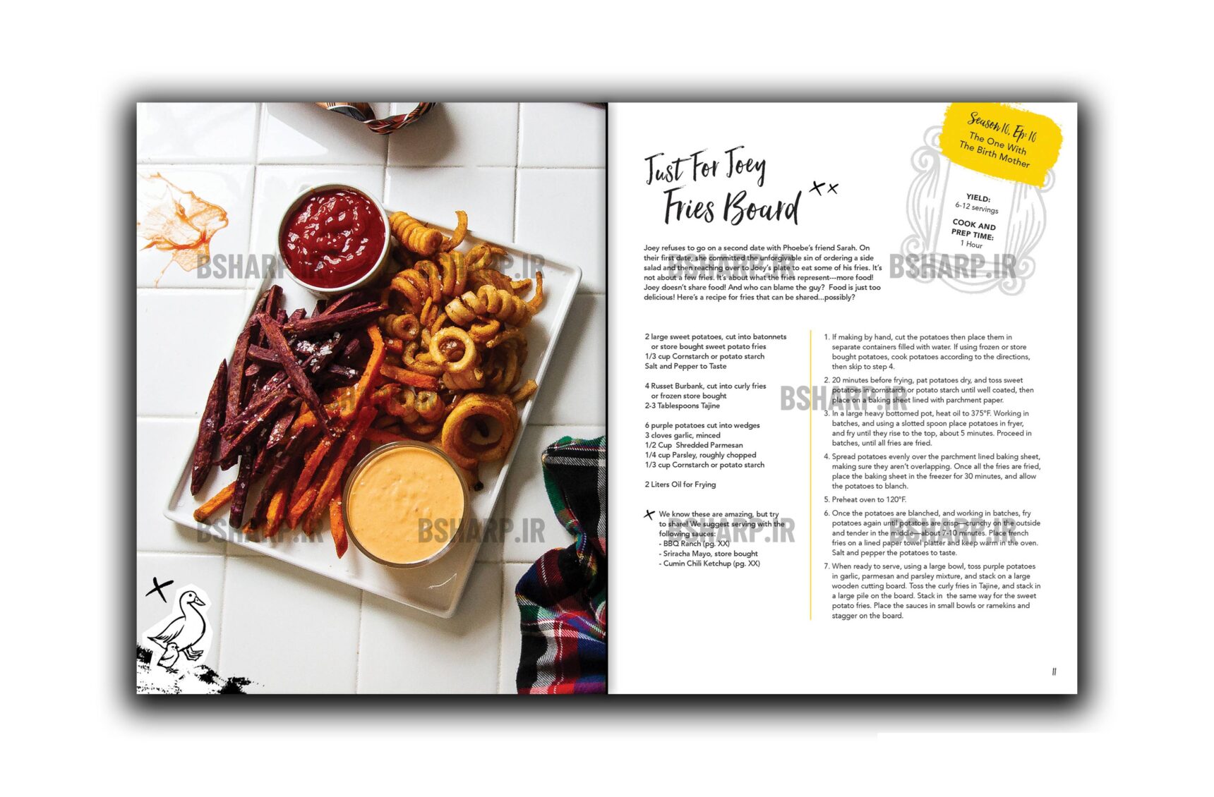 Book - Friends The Official Cookbook - Sample 03