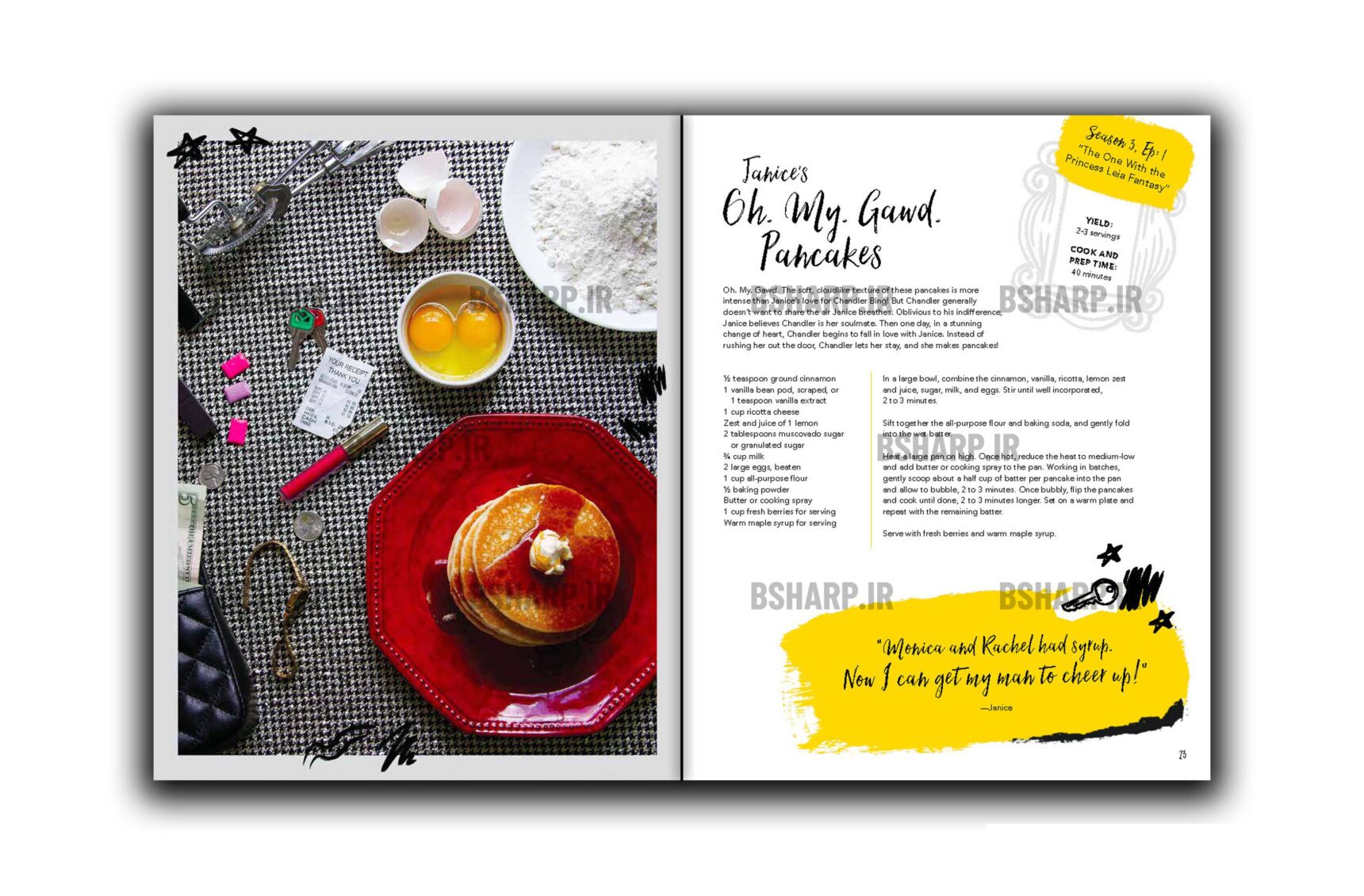 Book - Friends The Official Cookbook - Sample 04
