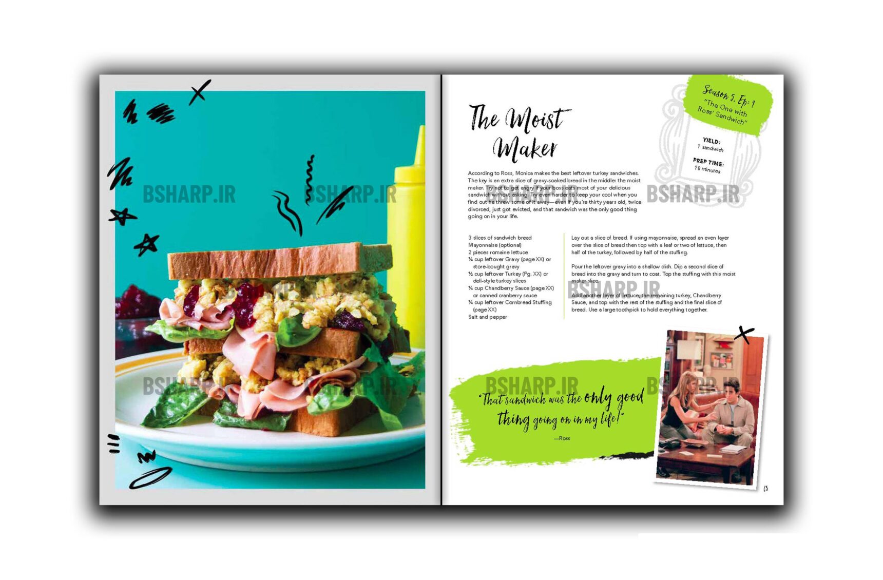 Book - Friends The Official Cookbook - Sample 05
