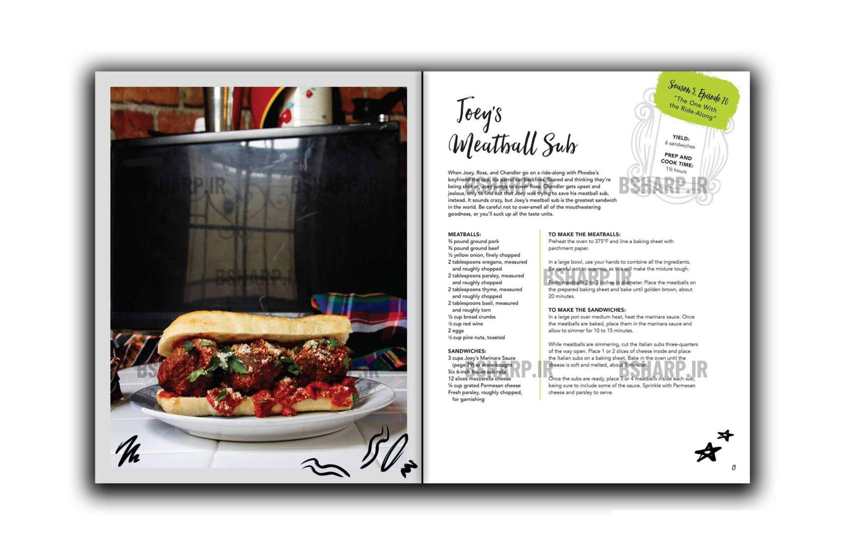 Book - Friends The Official Cookbook - Sample 06