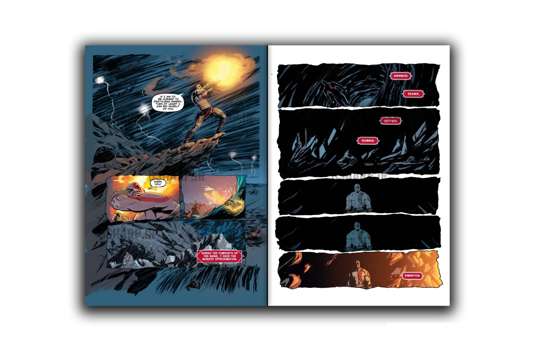 Book - God of War Fallen God - Sample 01