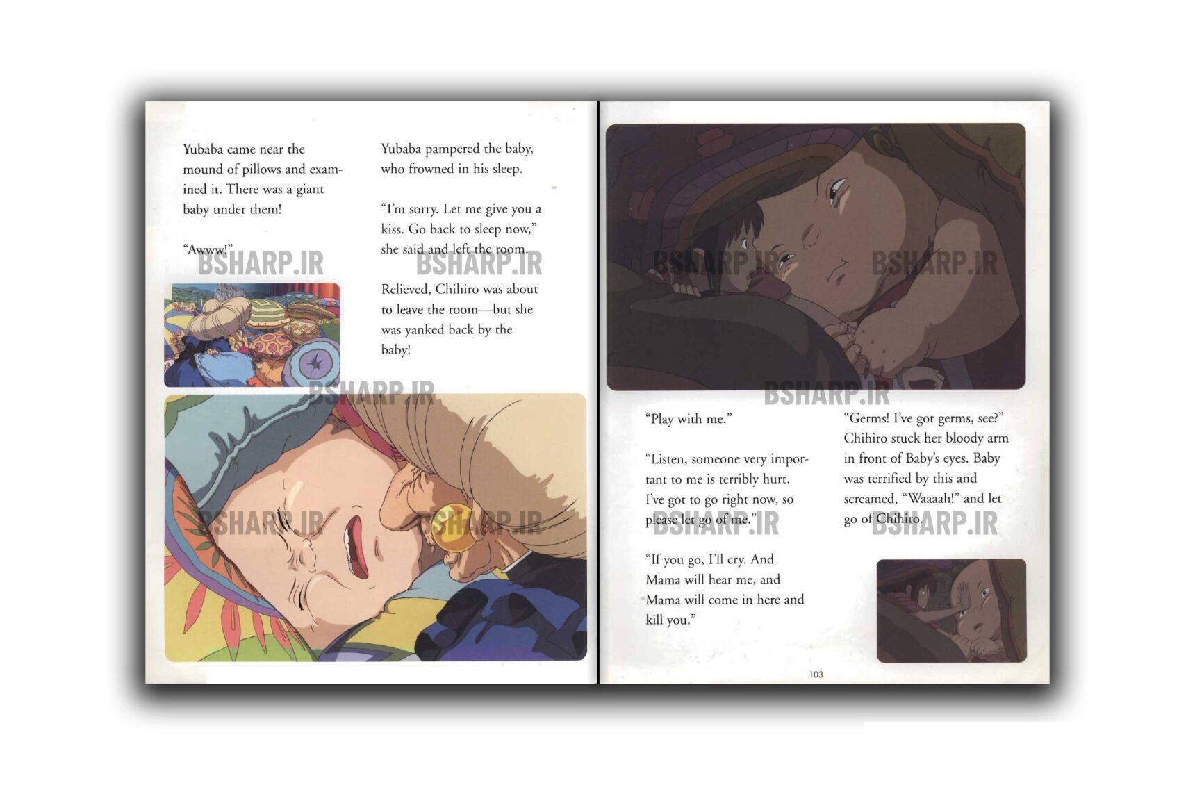 Book - Spirited away - Sample 05
