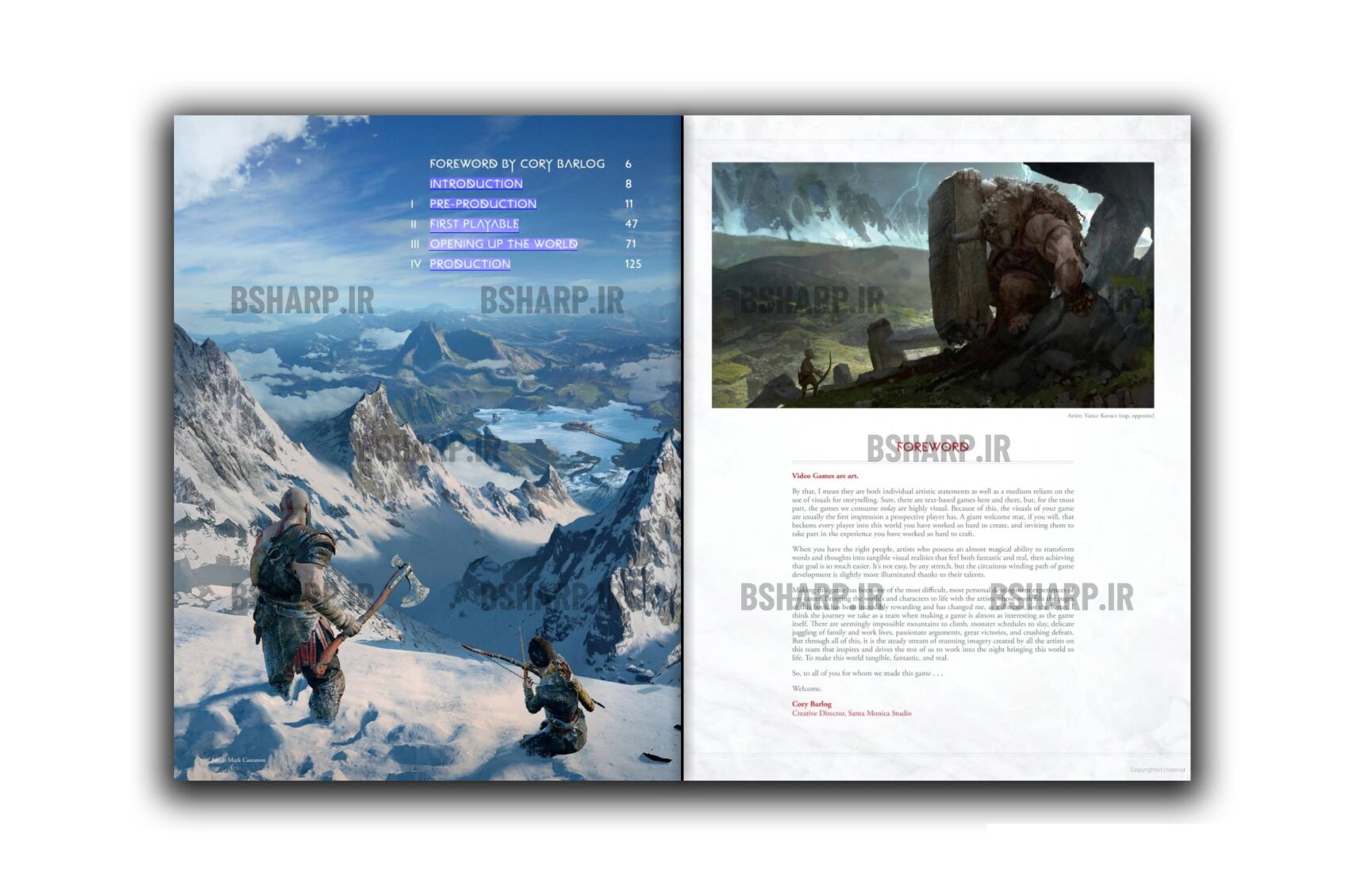 Book - The Art of God of War - Sample 01