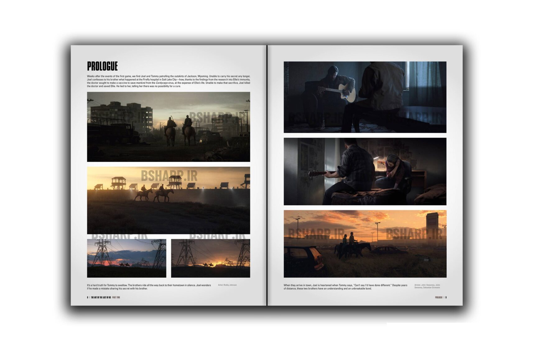 Book - The Art of the Last of Us Part II - Sample 01