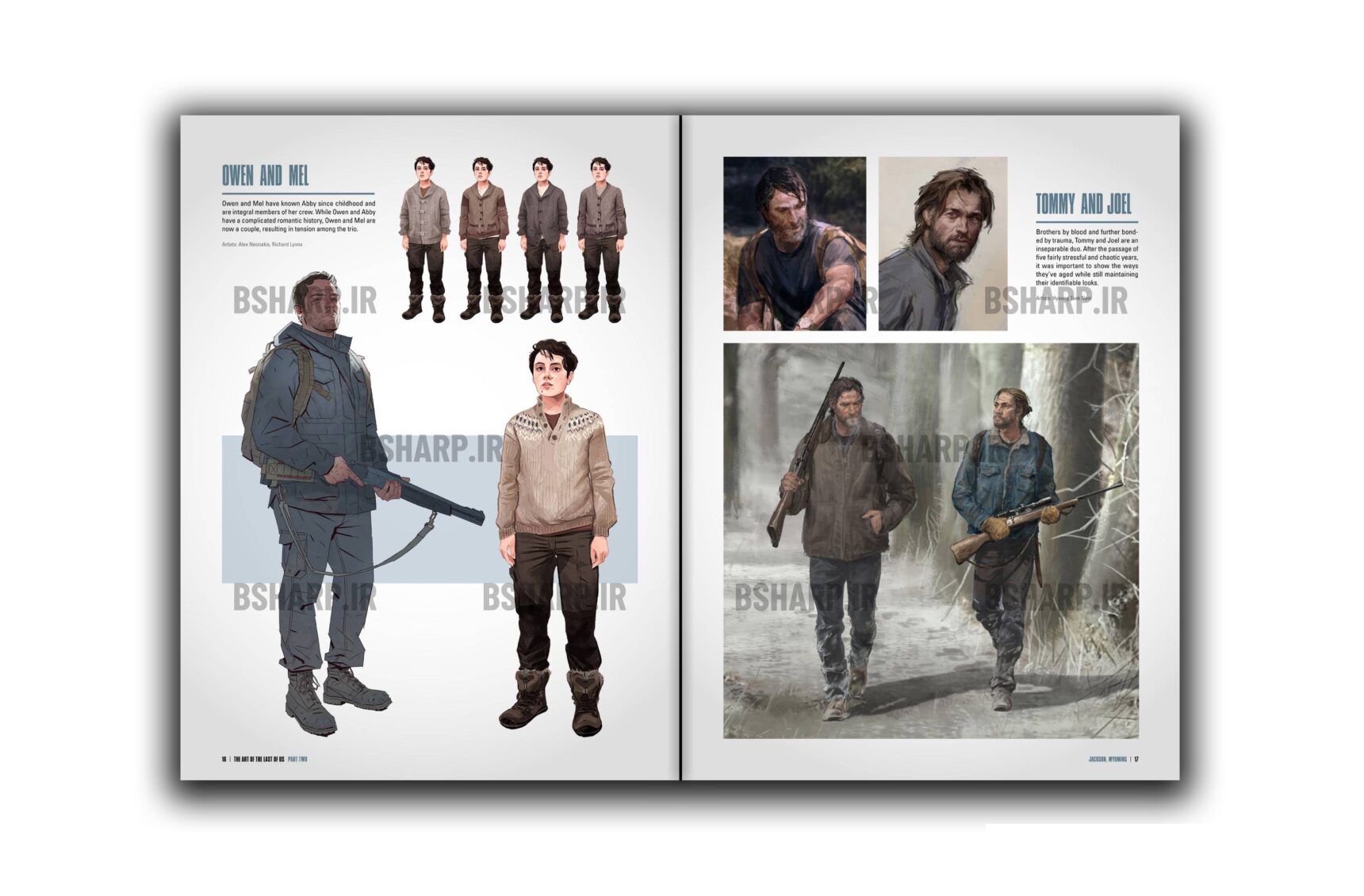 Book - The Art of the Last of Us Part II - Sample 02