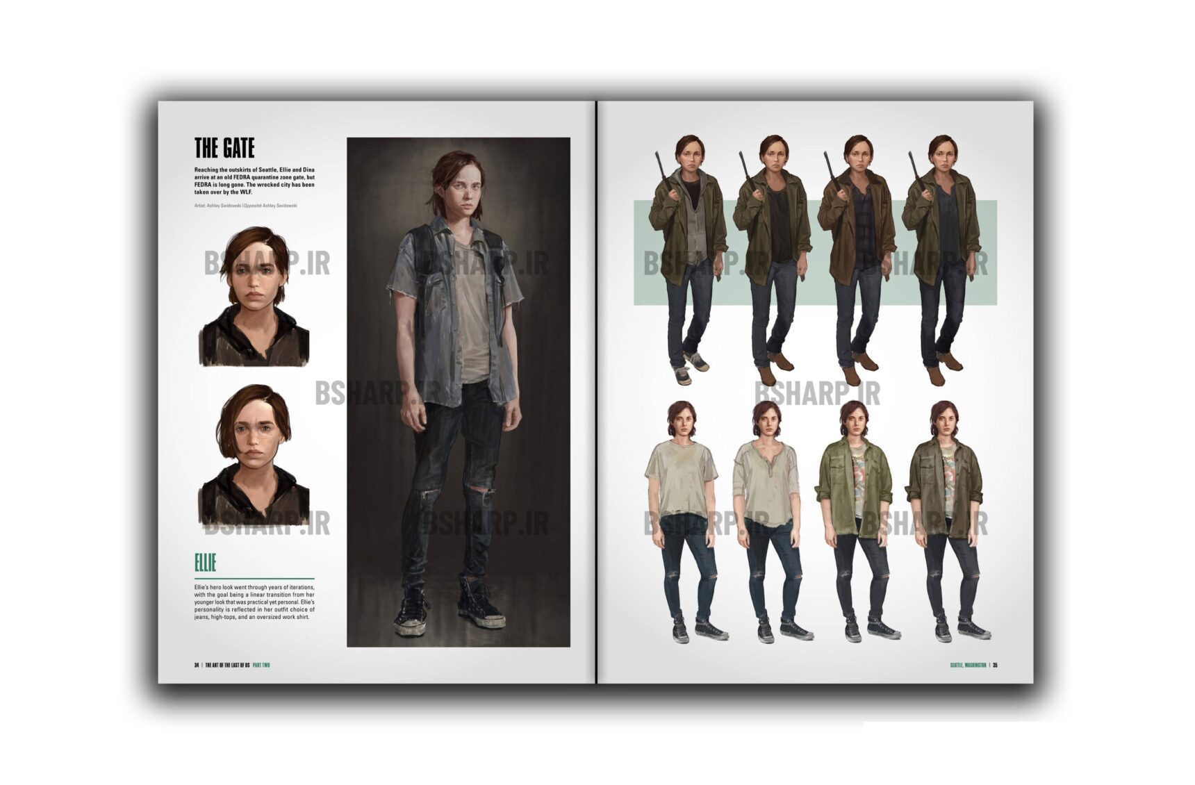 Book - The Art of the Last of Us Part II - Sample 03