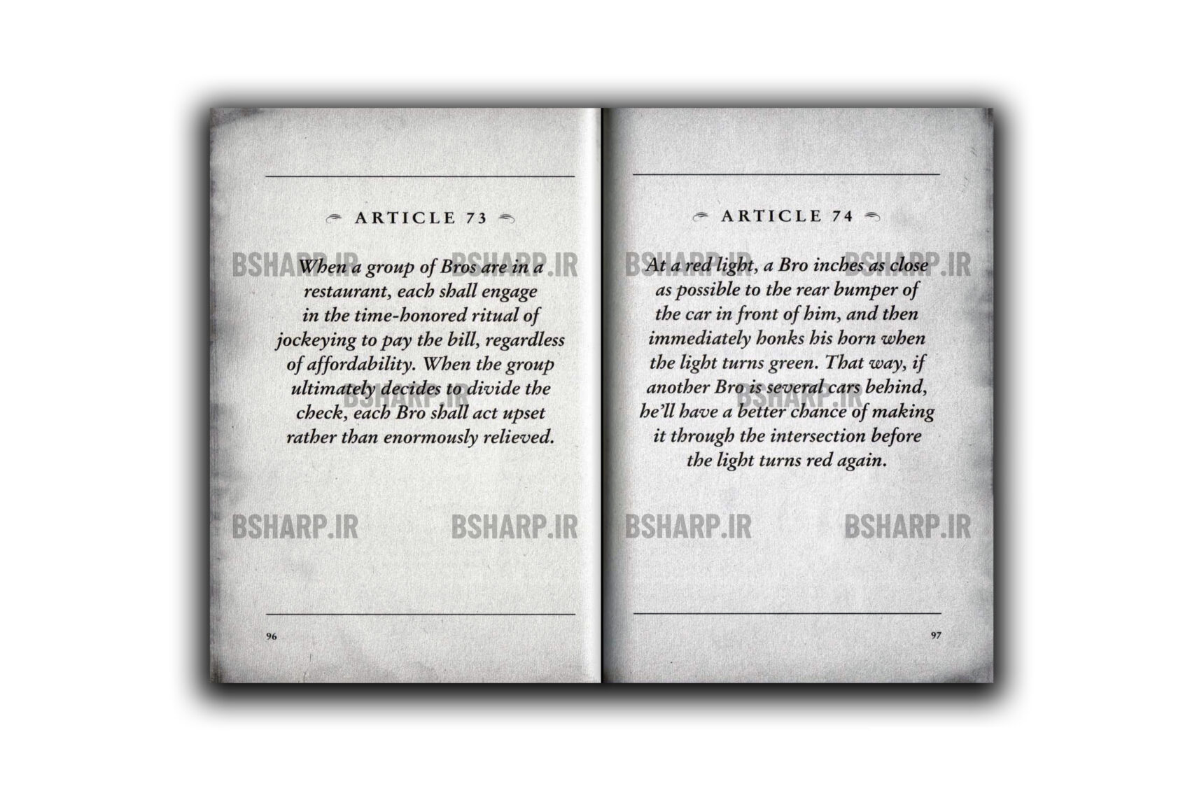Book - The Bro Code - Sample 06