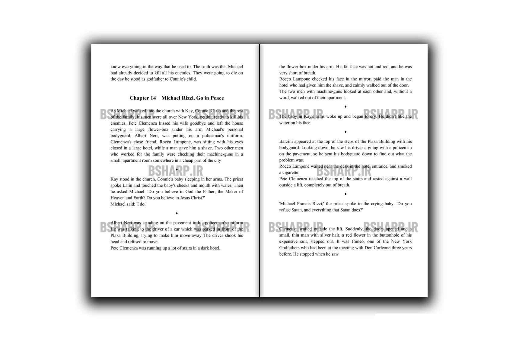 Book - The Godfather - Sample 06