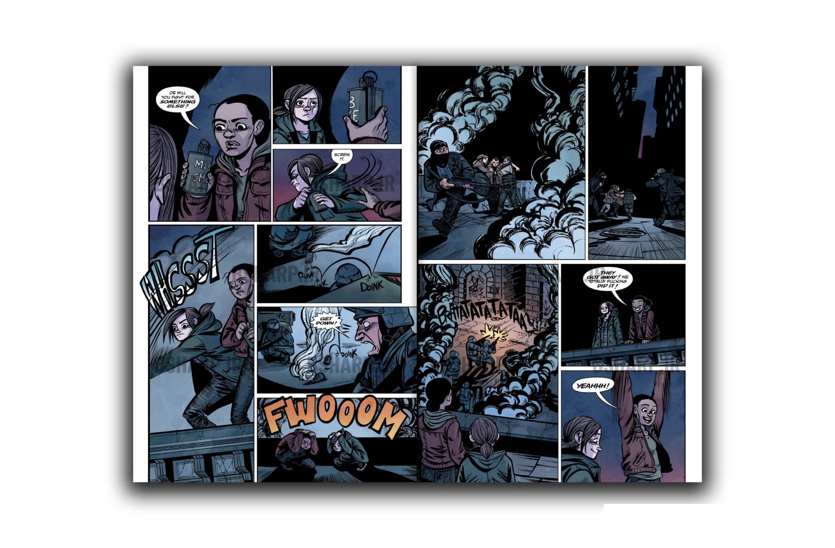 Book - The Last of Us American Dreams Issue 3 - Sample 03