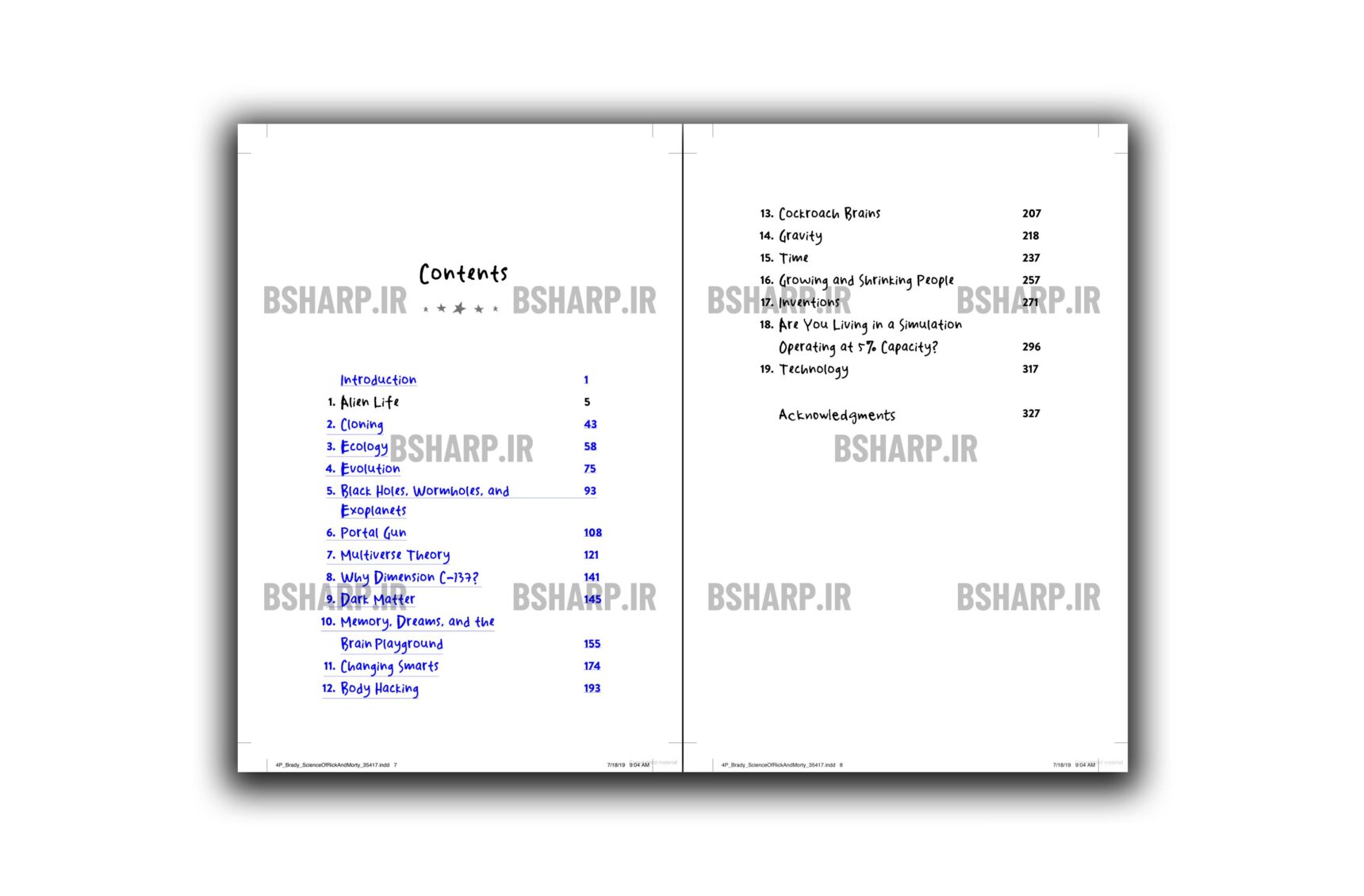 کتاب The Science of Rick and Morty 2 Book - The Science of Rick and Morty - Sample 02