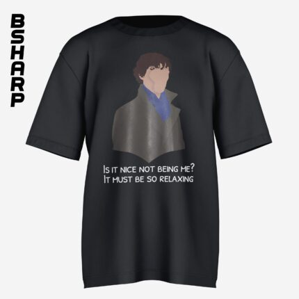 تیشرت Sherlock طرح Not Being Me - Image 3