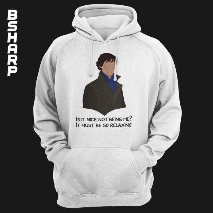 هودی Sherlock طرح Not Being Me - Image 2