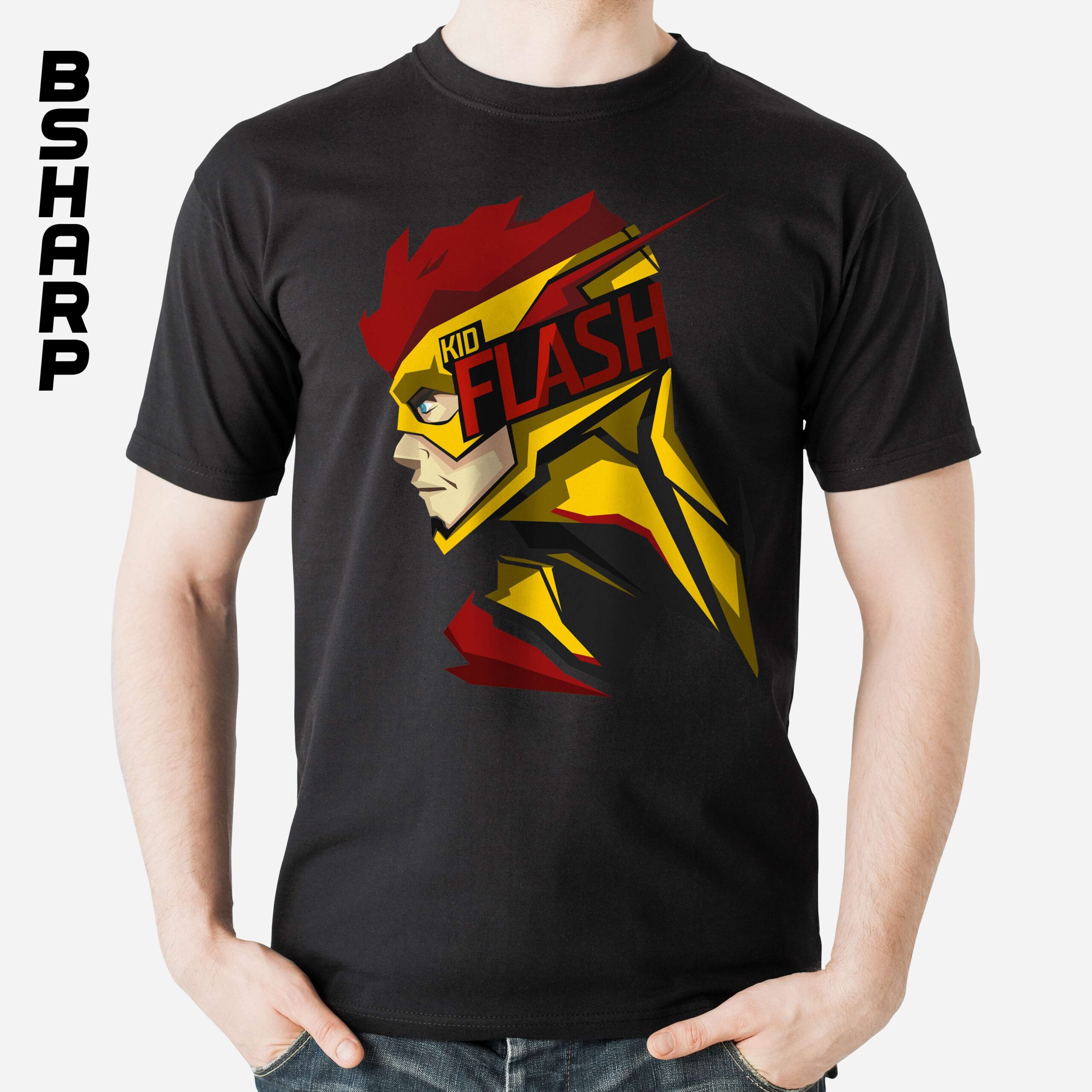 تیشرت طرح Kid Flash