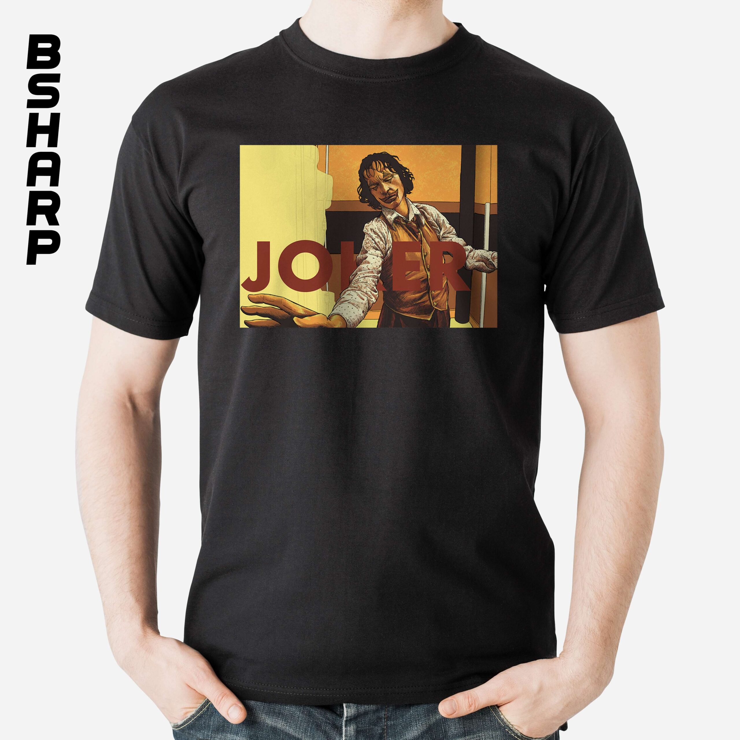 تیشرت طرح جوکر فینیکس