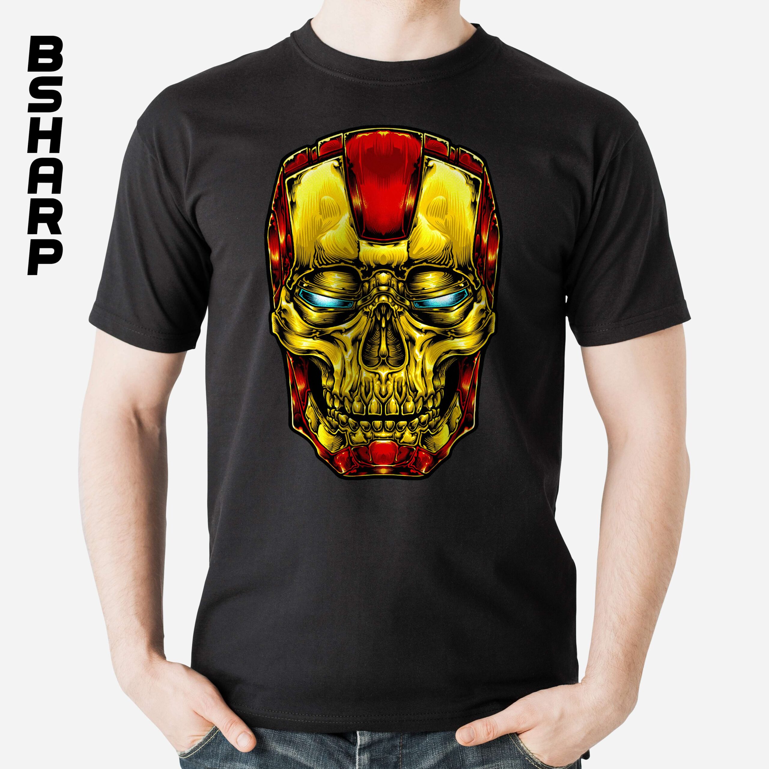تیشرت طرح Zombie Iron Man