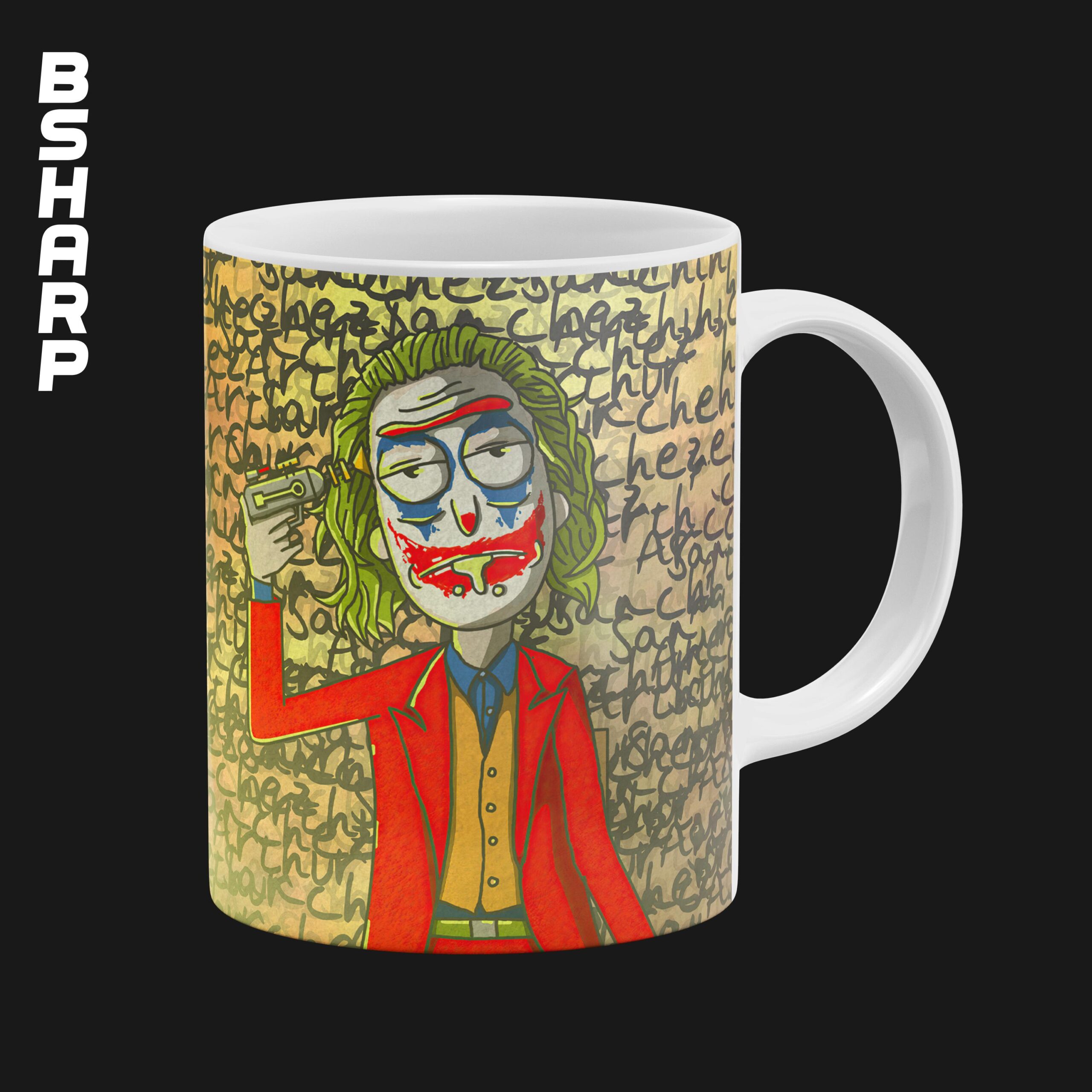 ماگ طرح Joker x Rick