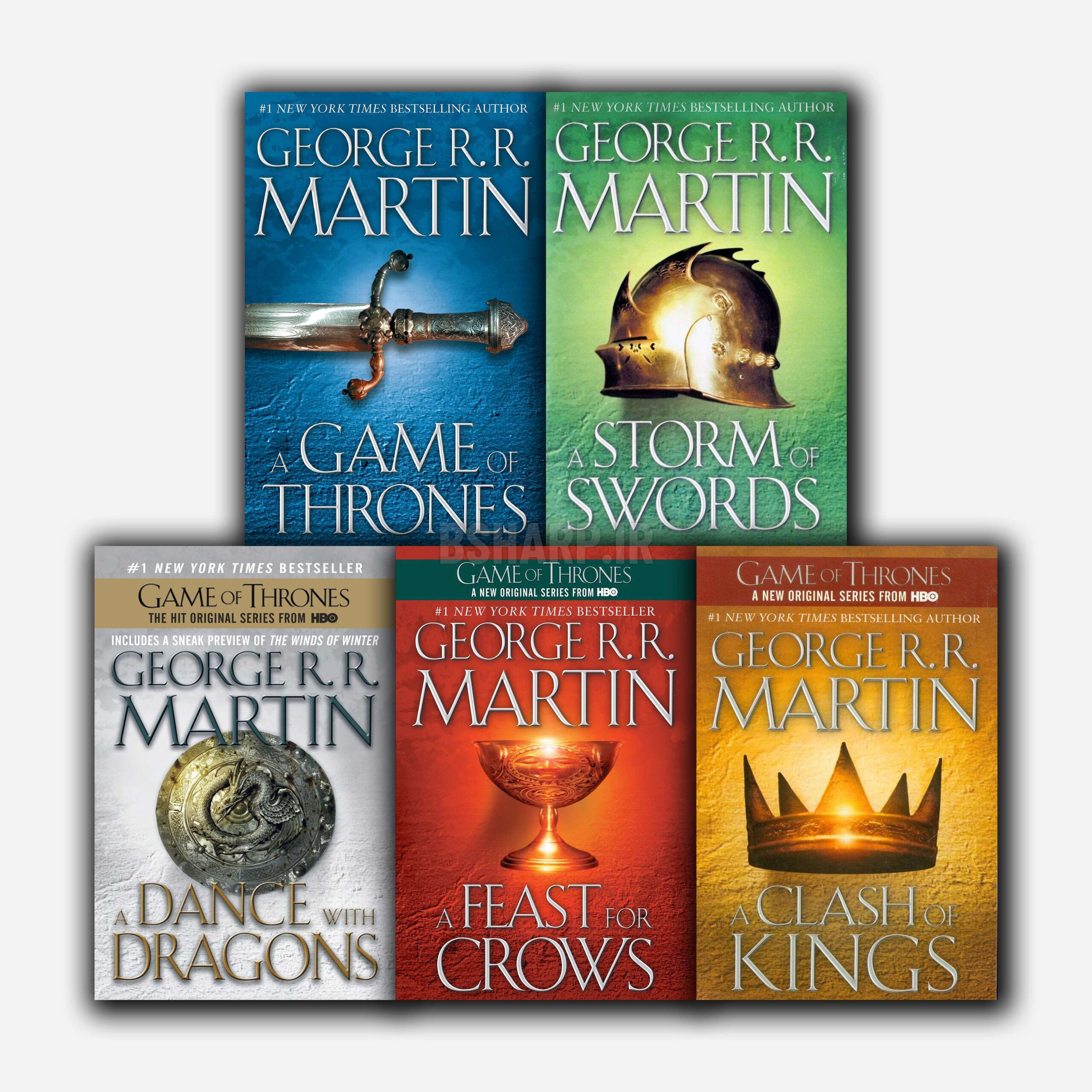 کتاب Game of Thrones Set