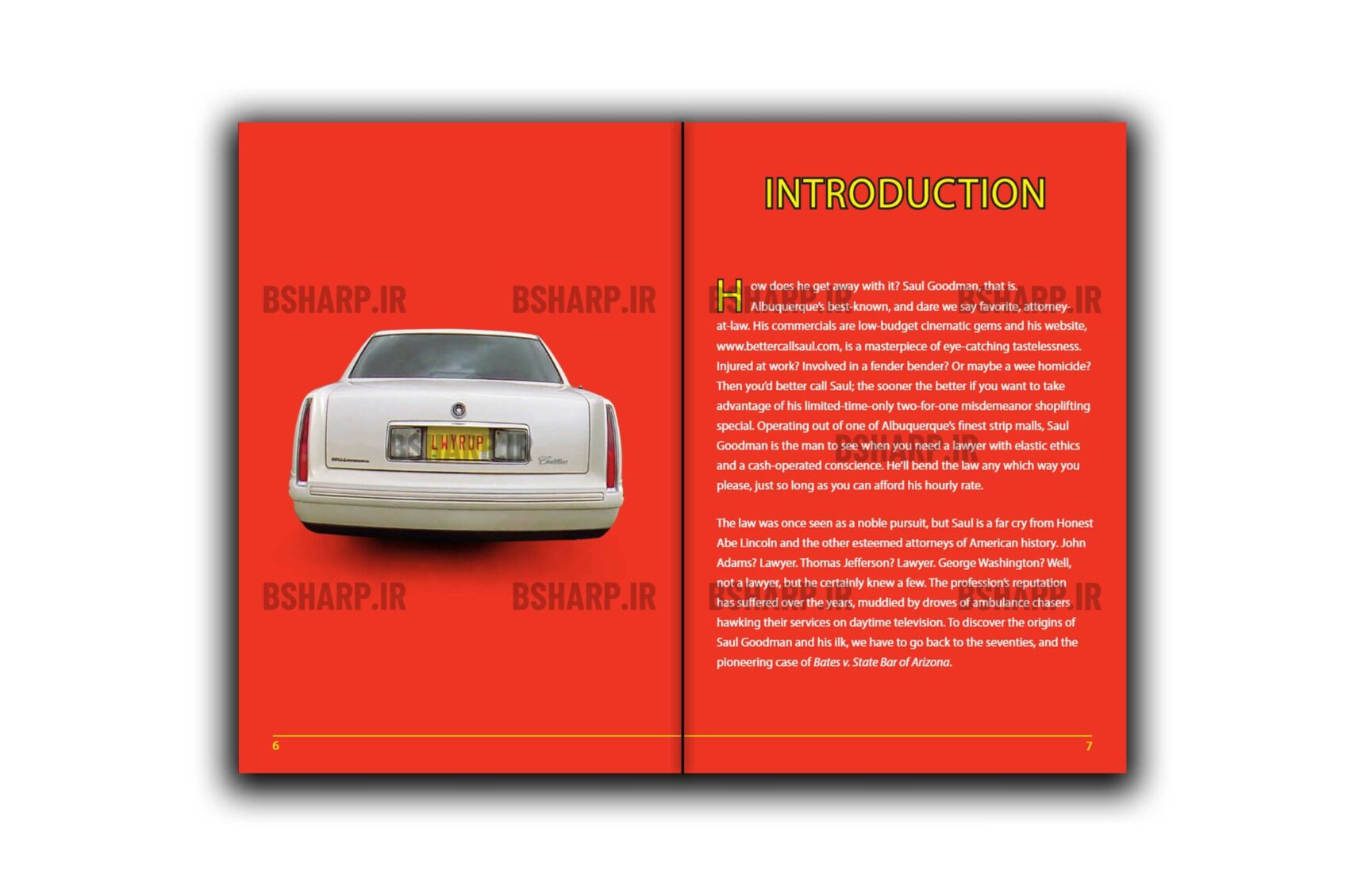کتاب The World According to Saul Goodman 2 Book - The World According to Saul Goodman - Sample 02