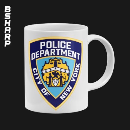 ماگ Brooklyn Nine Nine طرح نشان پلیس