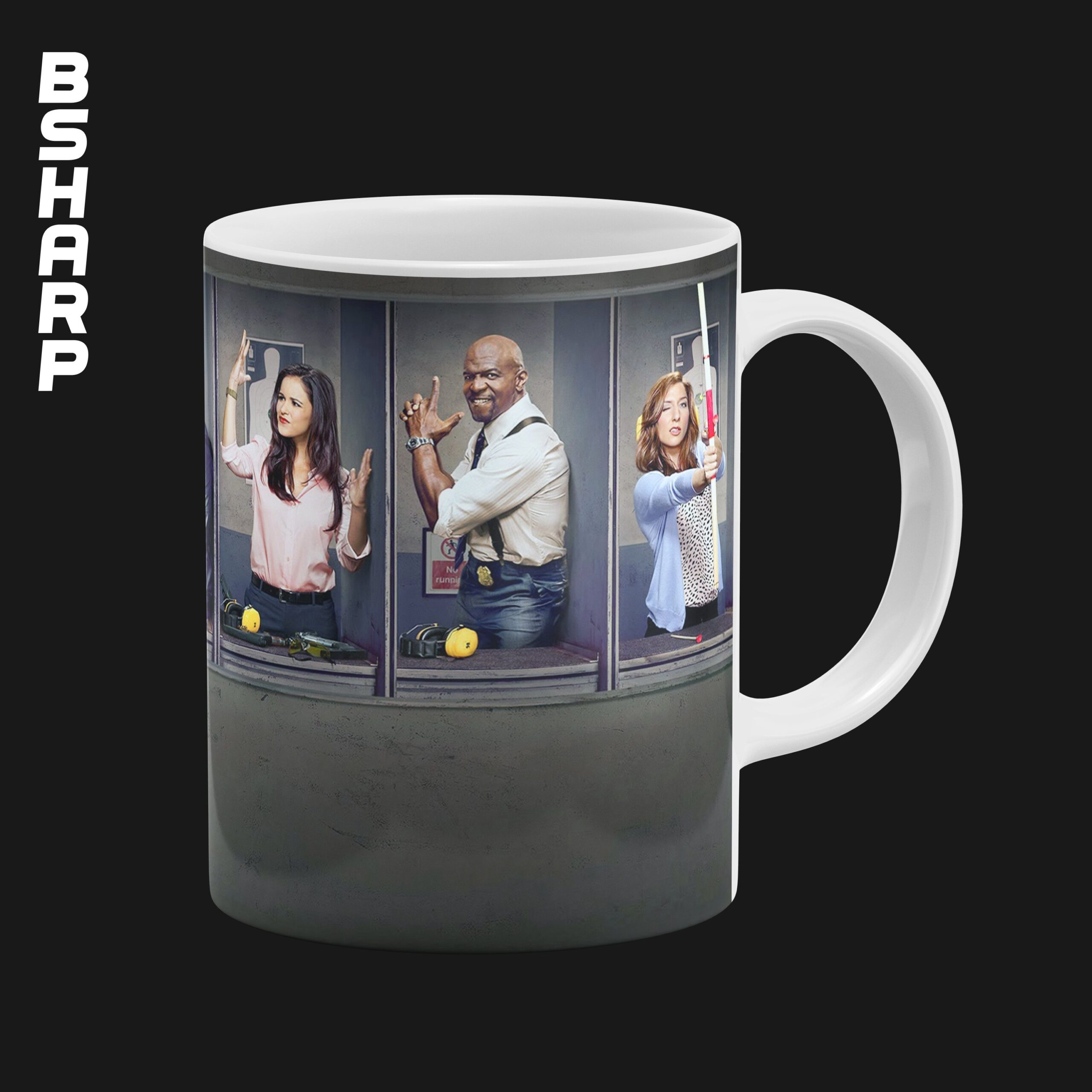ماگ Brooklyn Nine Nine طرح تمرین
