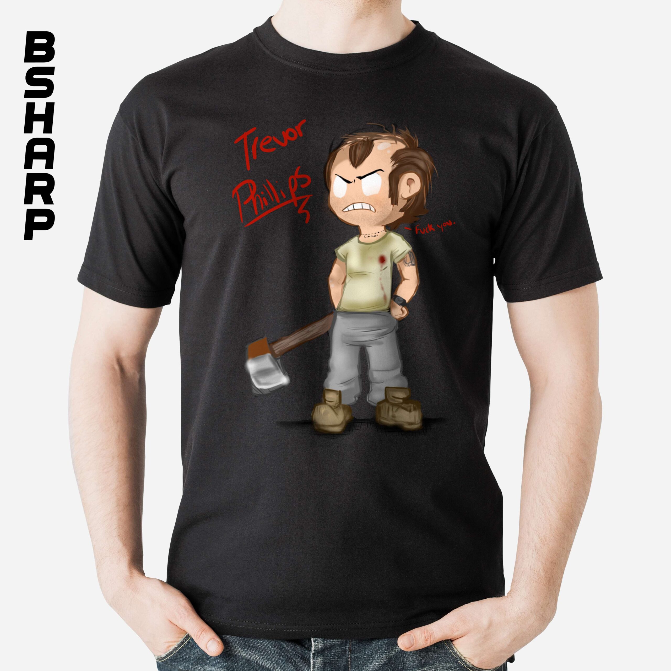 تیشرت GTA طرح Trevor Philips