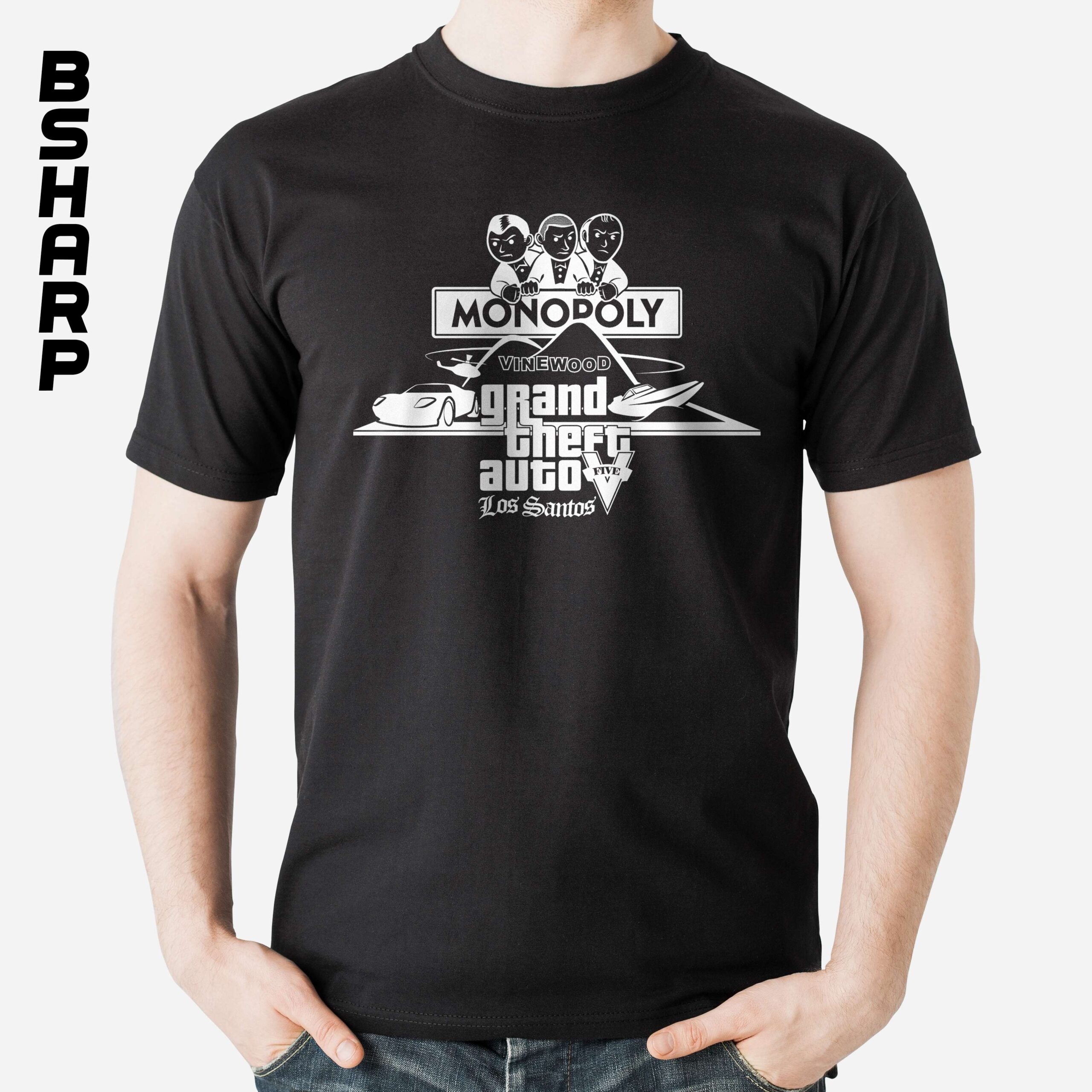 تیشرت GTA طرح Monopoly