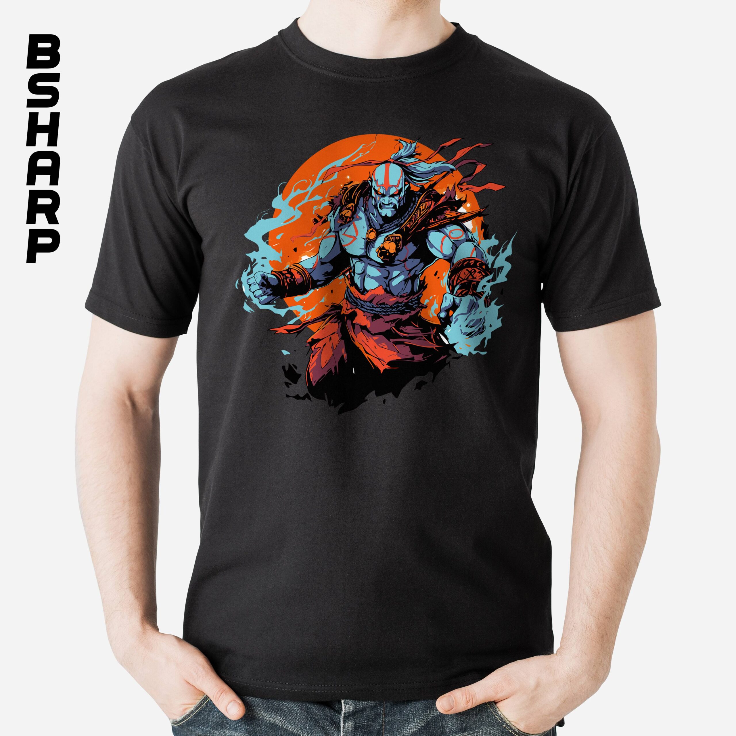 تیشرت God of War طرح Young Kratos