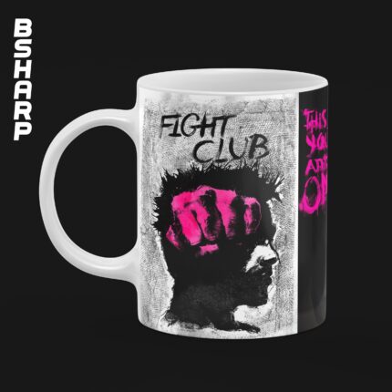 ماگ Fight Club طرح This is Your Life - تصویر 3