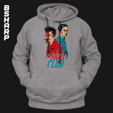 هودی Fight Club طرح Tyler & Tyler - Image 3