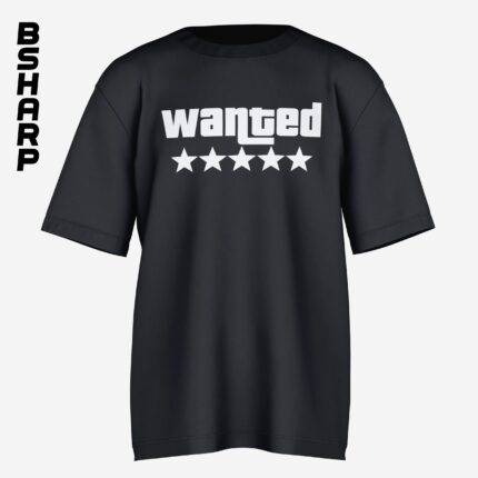 تیشرت GTA طرح Wanted - Image 3