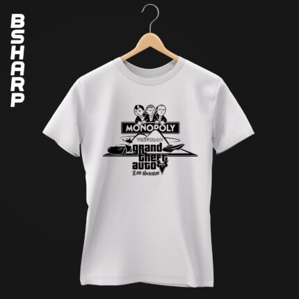 تیشرت GTA طرح Monopoly - Image 2