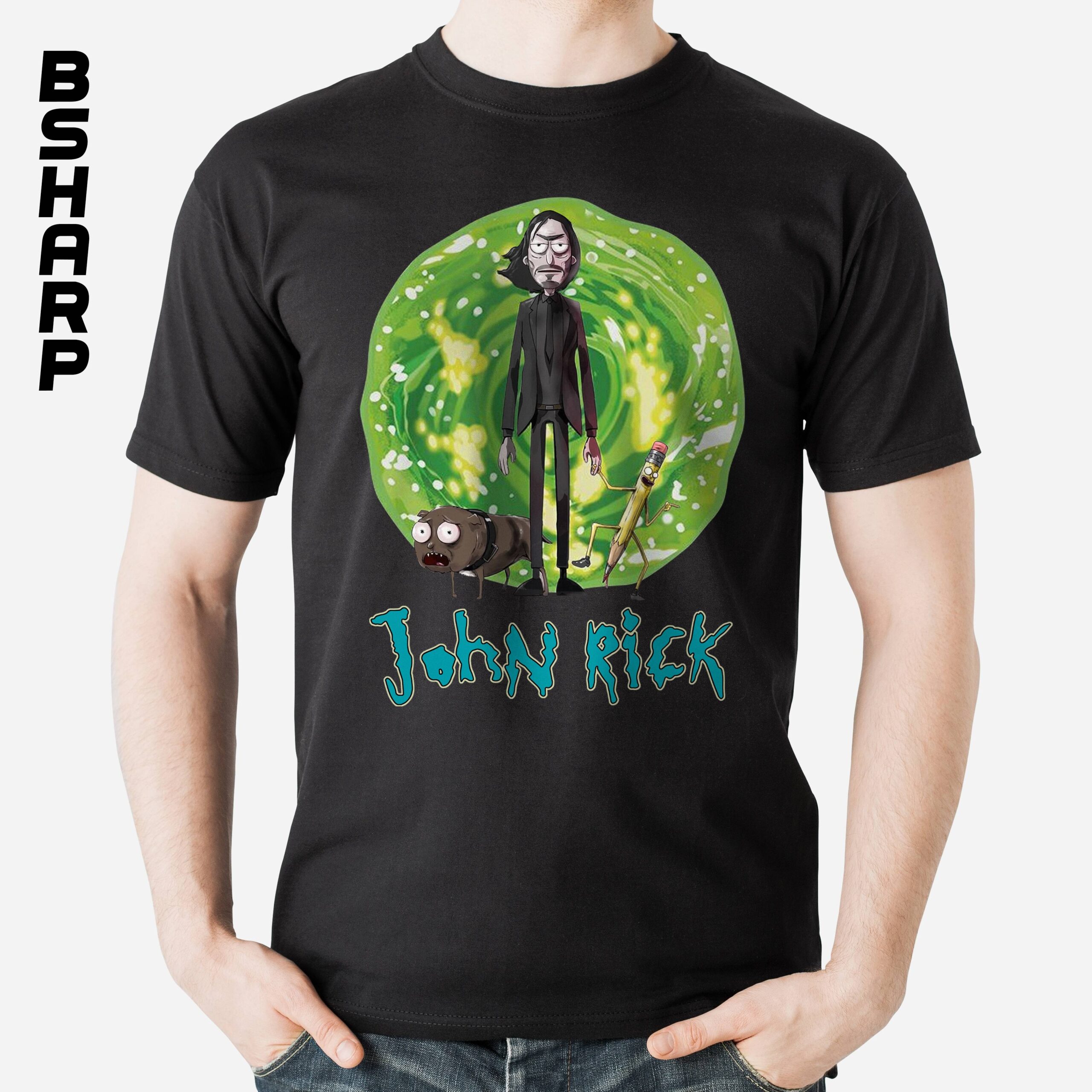 تیشرت John Wick طرح ریک ویک
