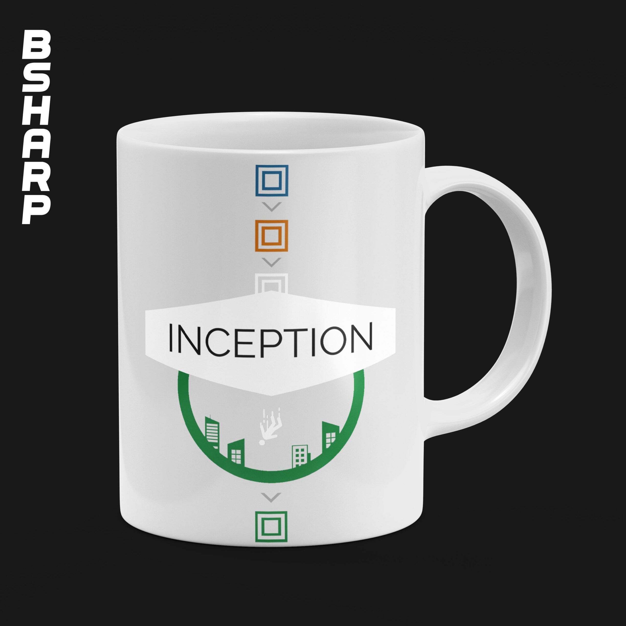 ماگ Inception طرح سقوط