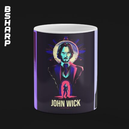 ماگ John Wick طرح Chapters - Image 2