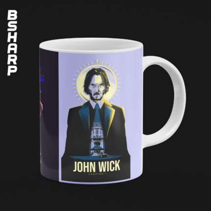 ماگ John Wick طرح Chapters