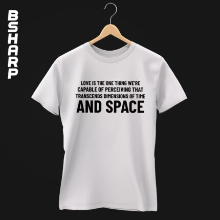 تیشرت Interstellar طرح عشق - Image 2
