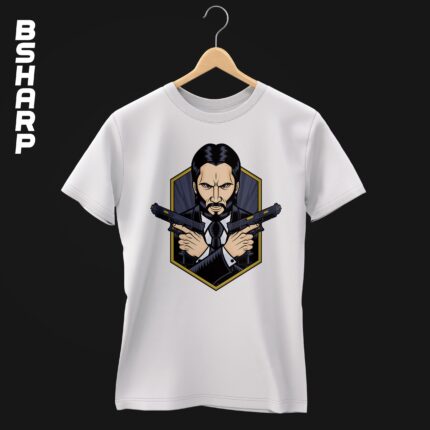 تیشرت John Wick طرح Guns - Image 2