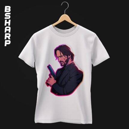 تیشرت John Wick طرح نئون - Image 2