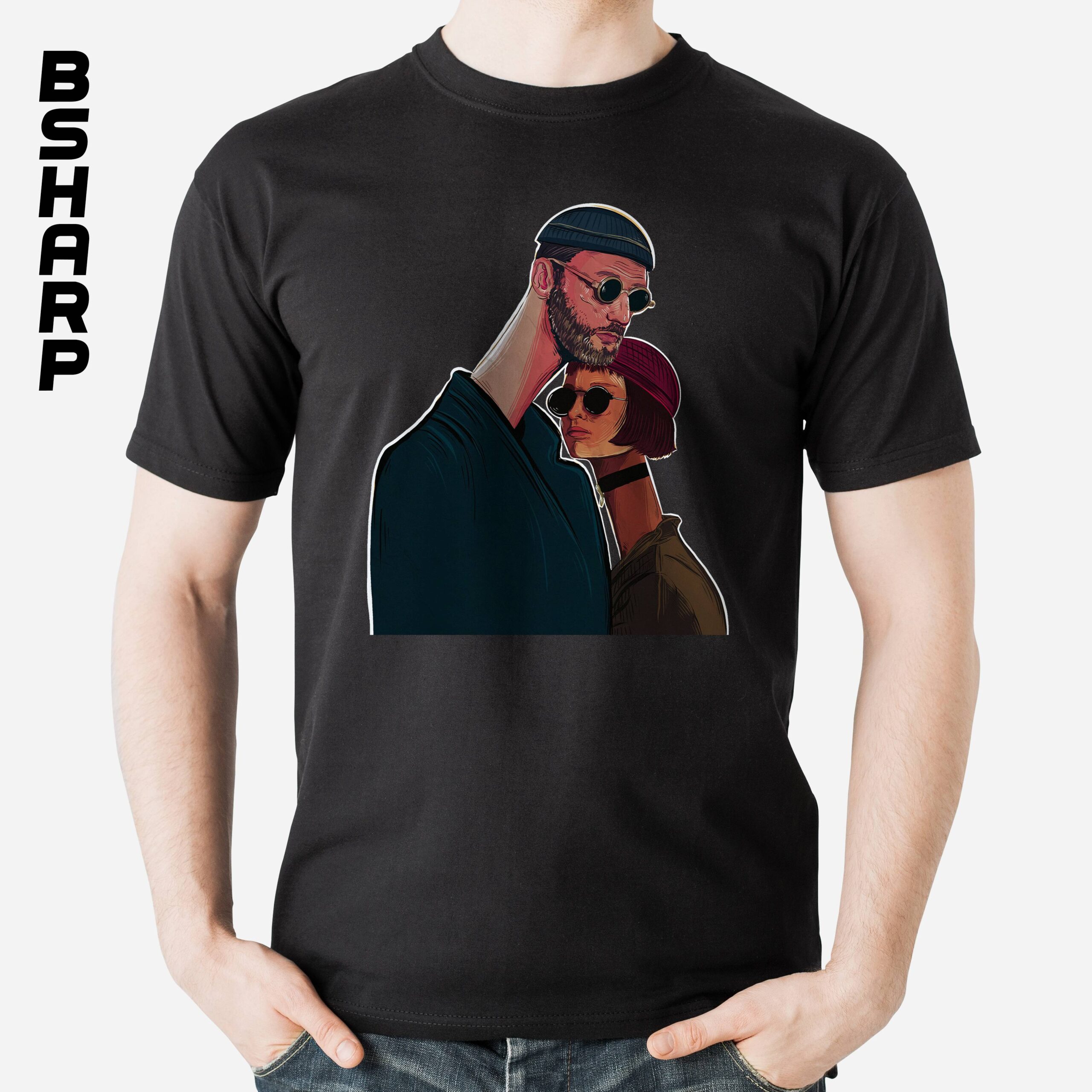 تیشرت Leon The Professional طرح آغوش