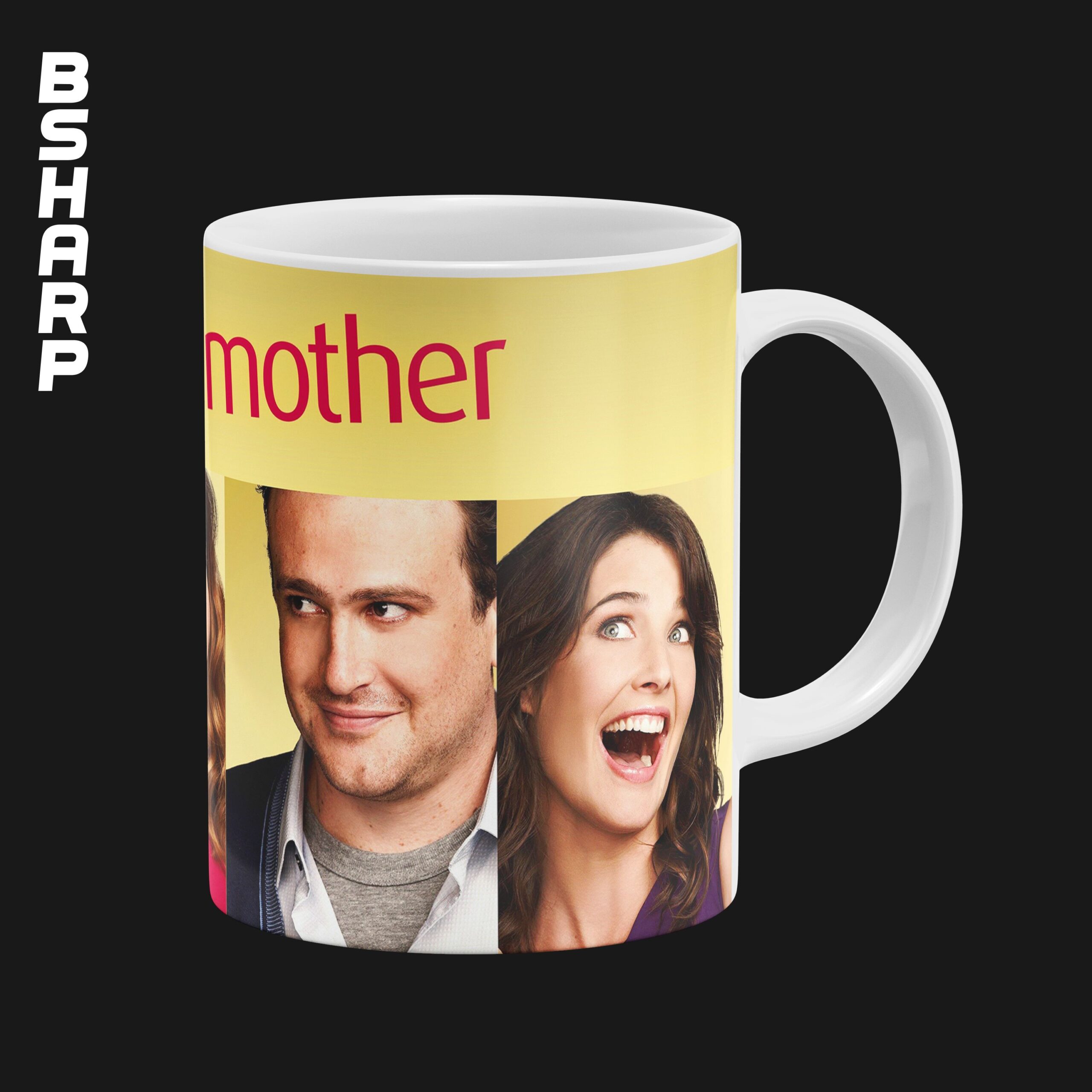 ماگ How I Met Your Mother طرح شخصیت‌ها
