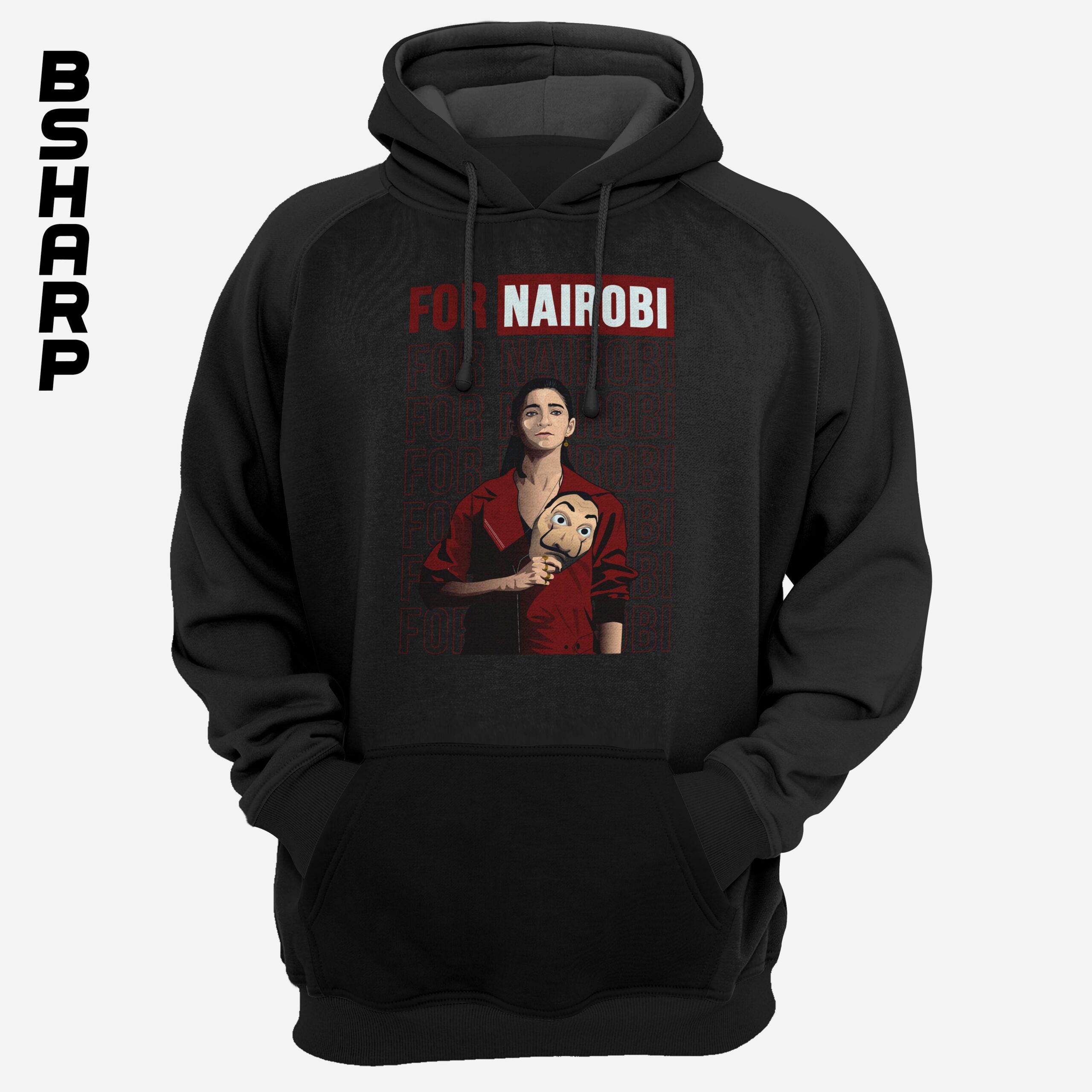هودی Money Heist طرح For Nairobi