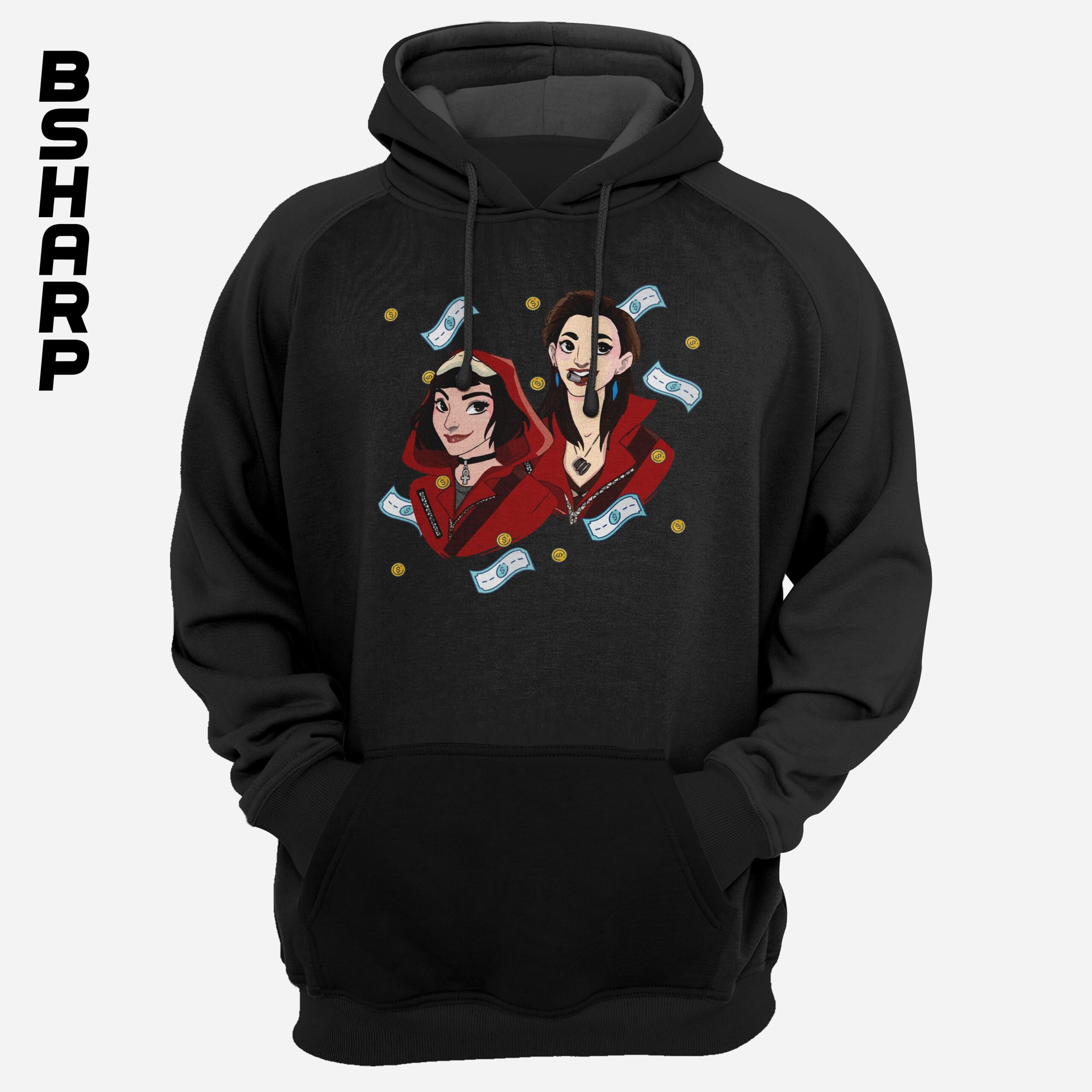 هودی Money Heist طرح Win