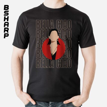 تیشرت Money Heist طرح Bella Ciao