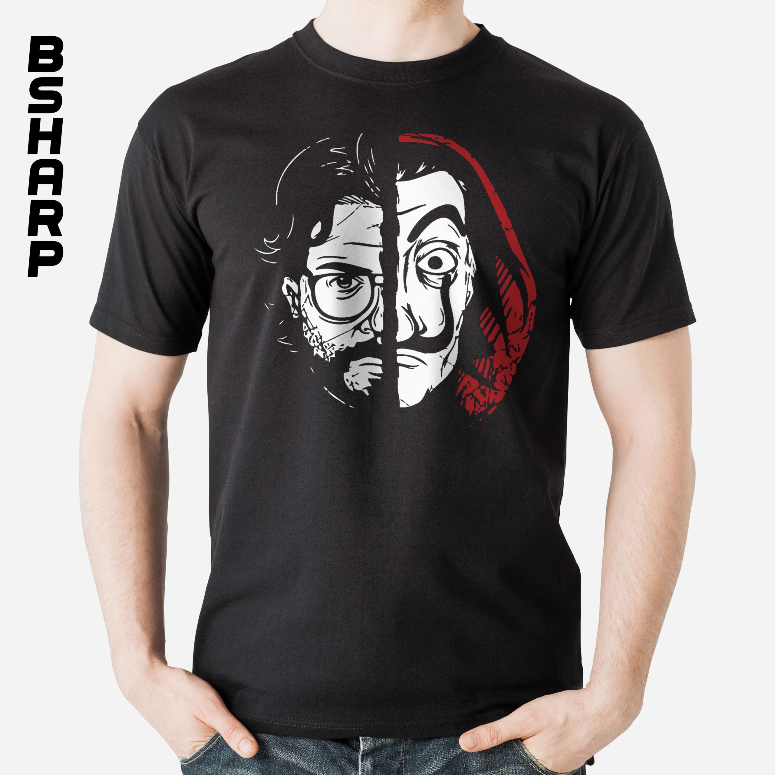 تیشرت Money Heist طرح شماره 4