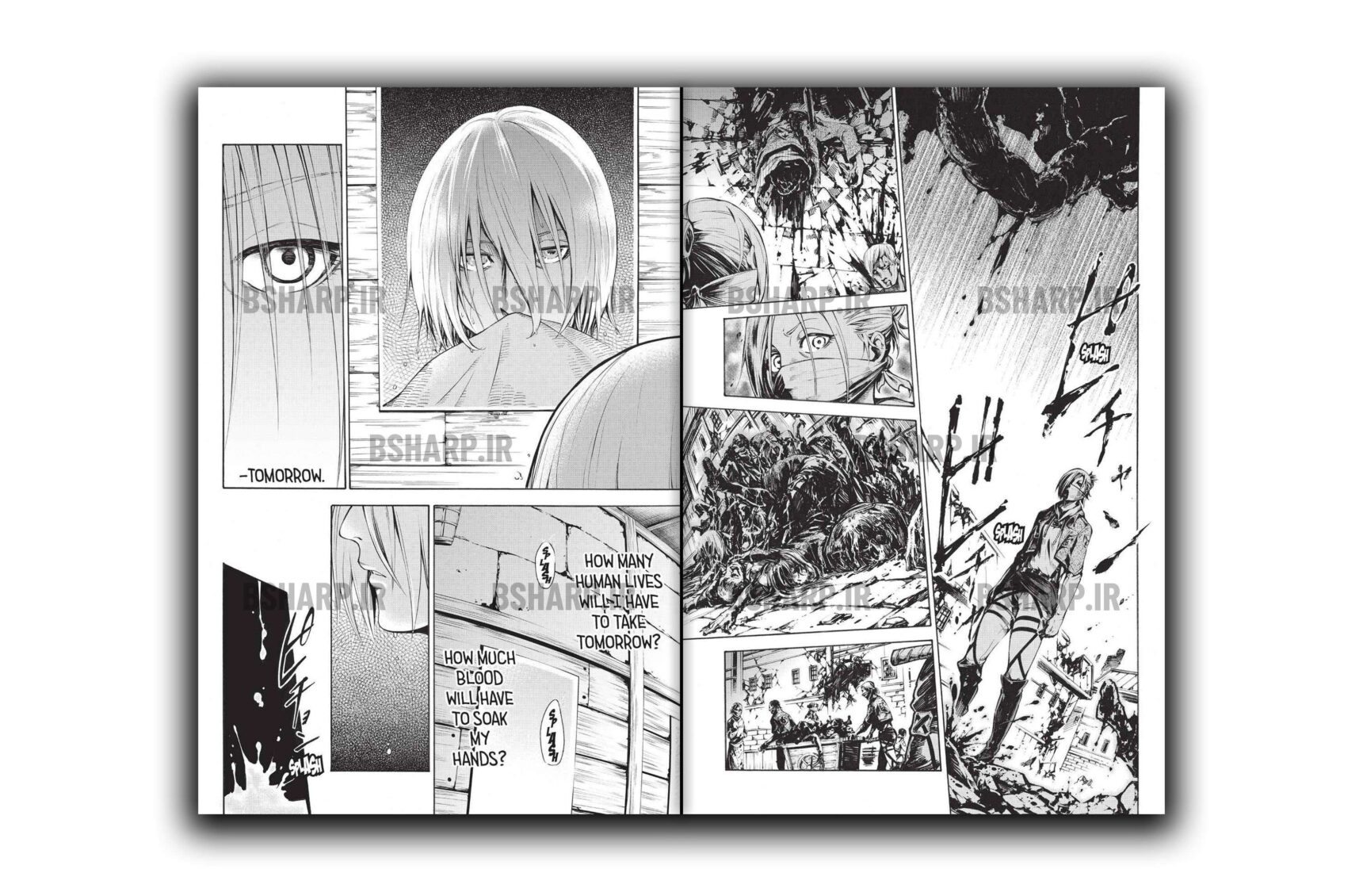 Book - Attack on Titan Lost Girls Vol1 - Sample 01