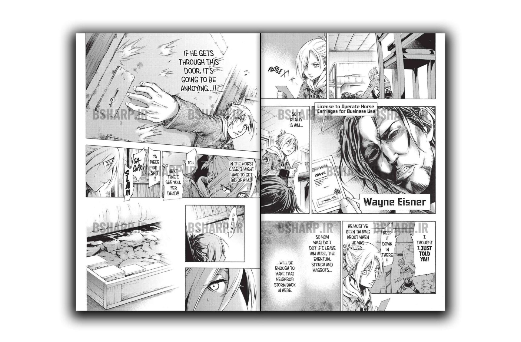 Book - Attack on Titan Lost Girls Vol1 - Sample 04