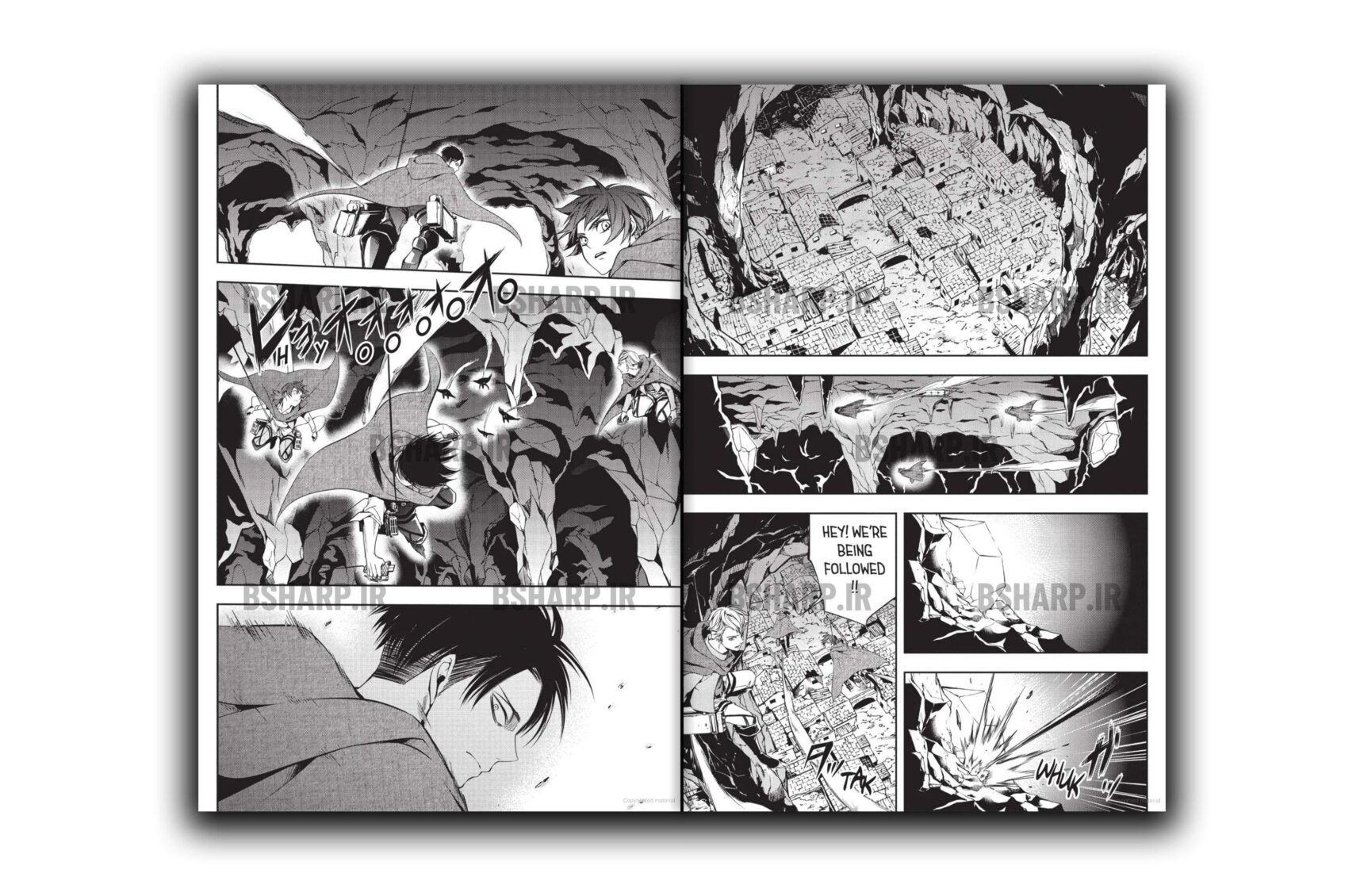 Book - Attack on Titan No Regrets Vol1 - Sample 02