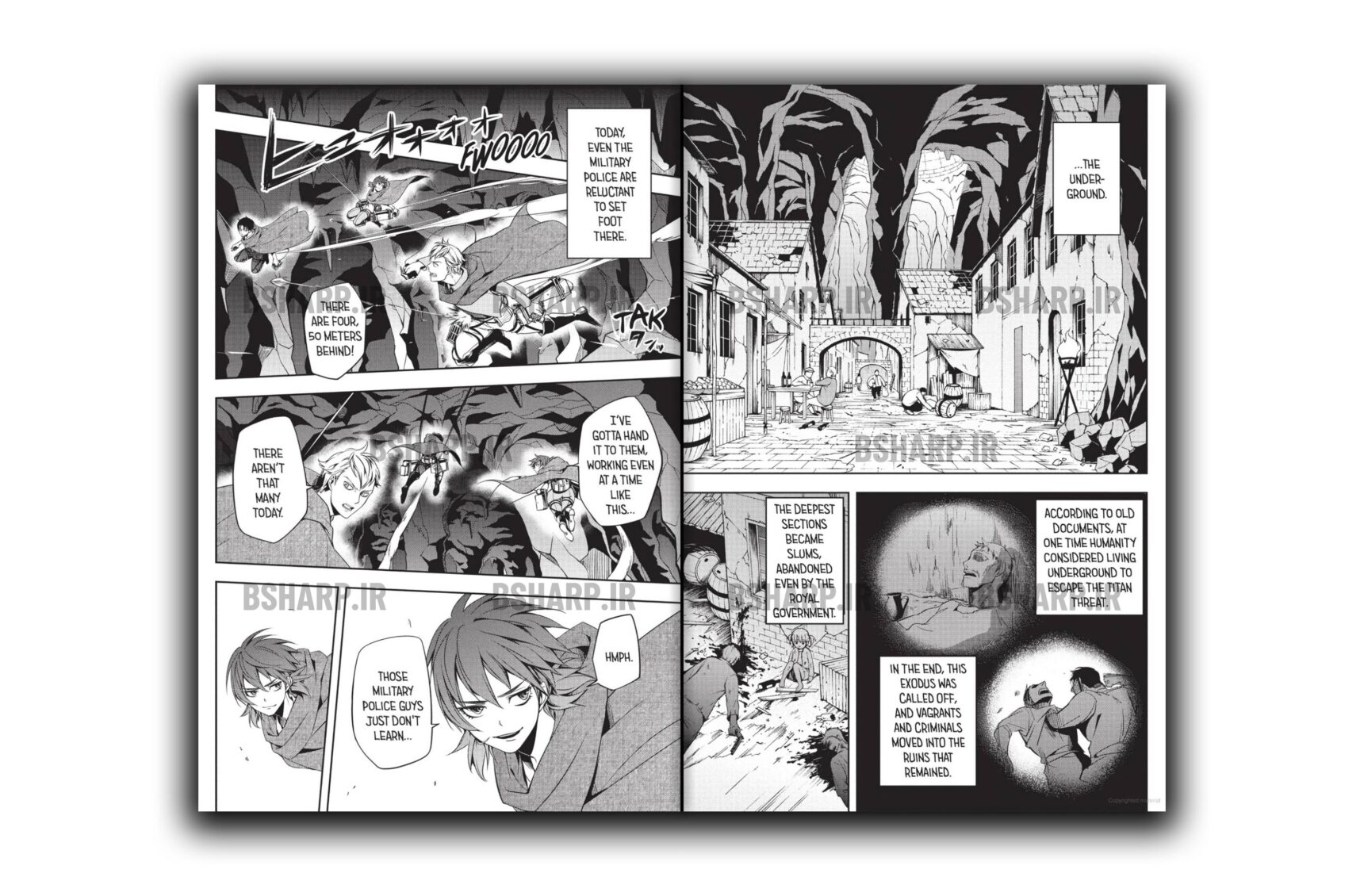 Book - Attack on Titan No Regrets Vol1 - Sample 04