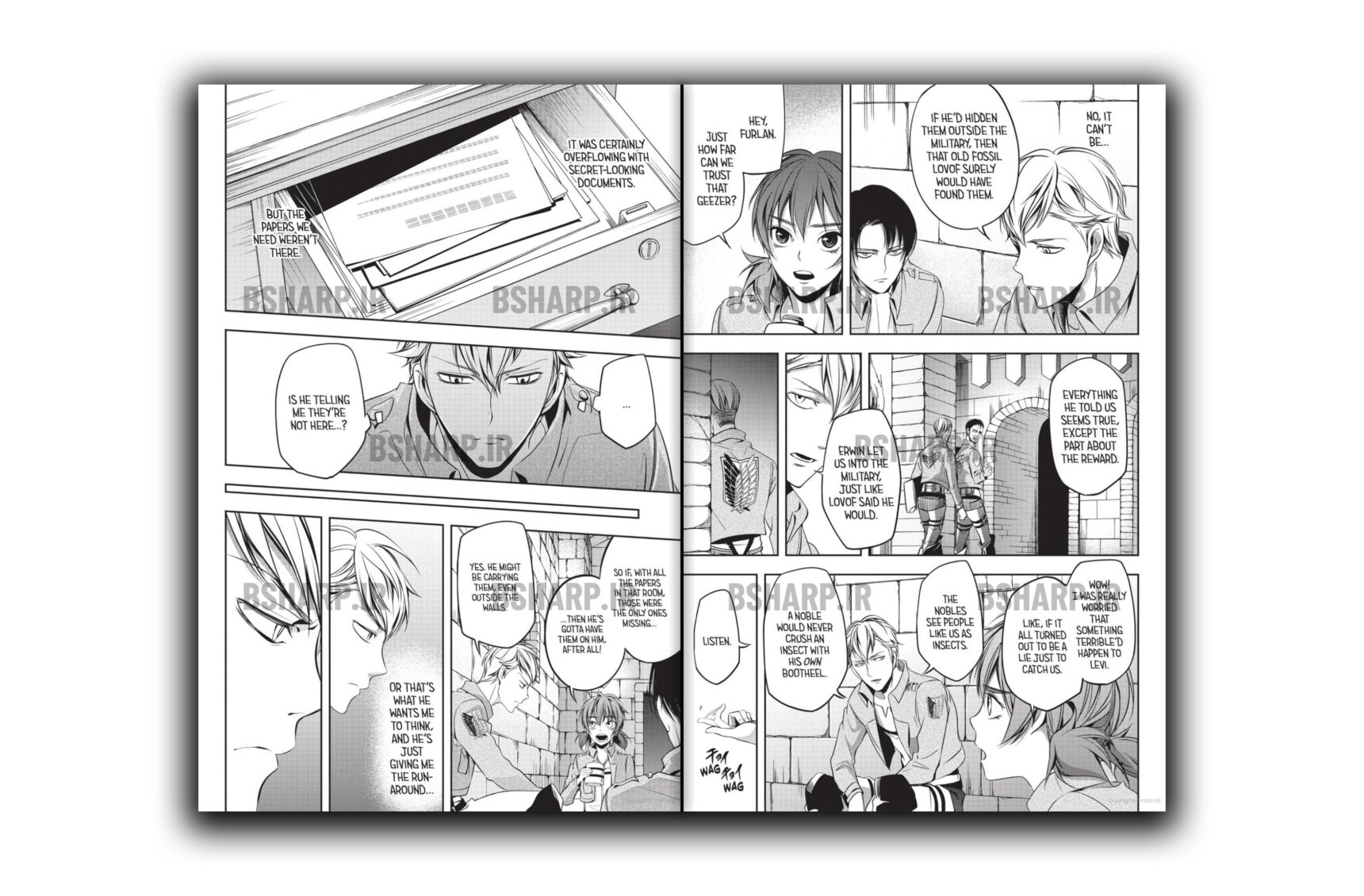 Book - Attack on Titan No Regrets Vol2 - Sample 06